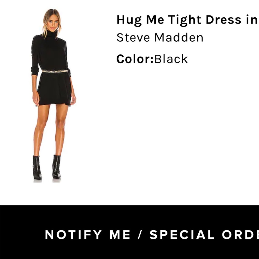 steve madden mini dress